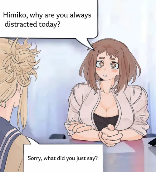 Distracted (Feikefen) [My Her Academia] by MillionHypotheses