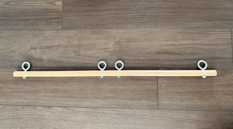 DIY Spreader Bar with hooks for both wrists and ankles by B_and_J_MI