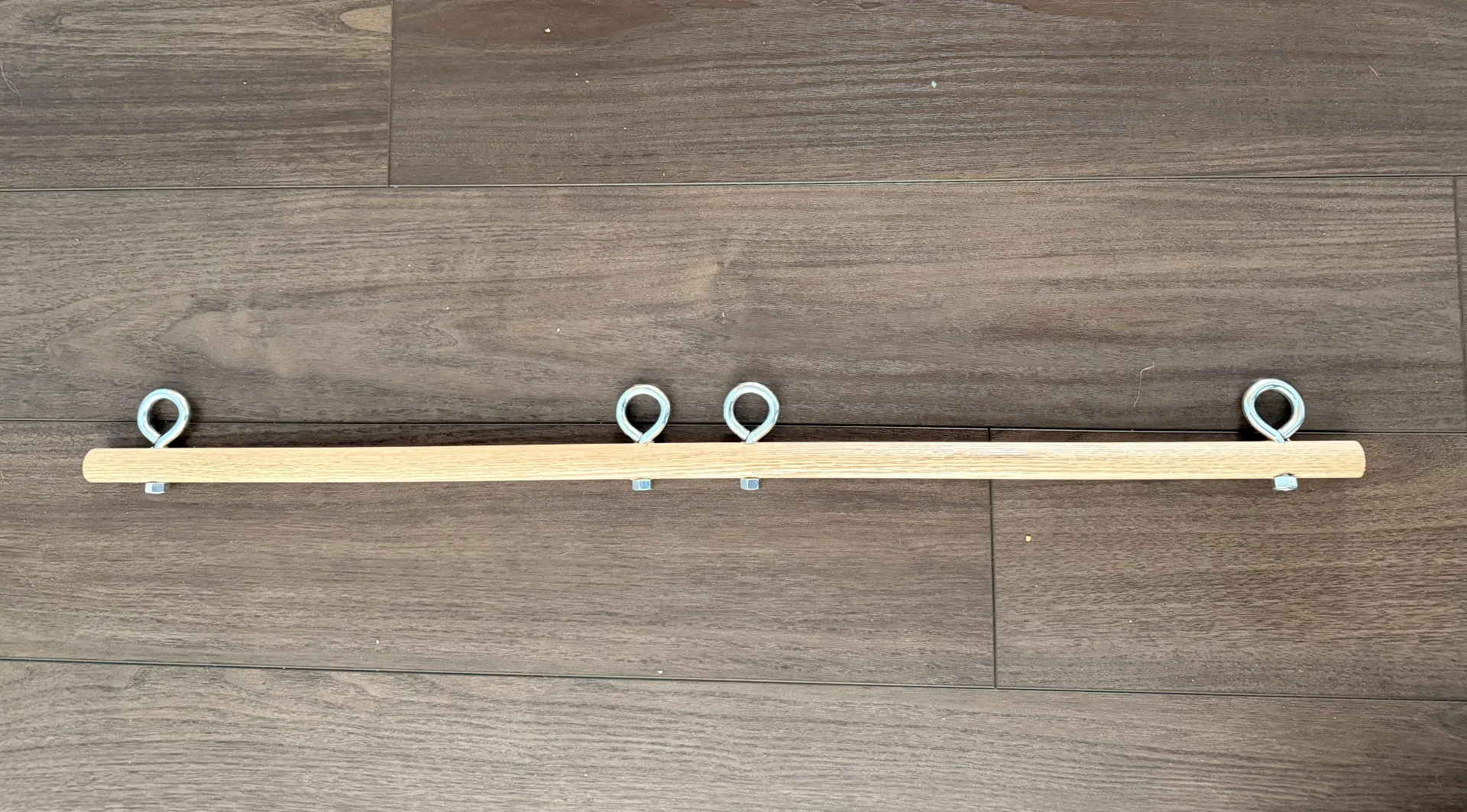 DIY Spreader Bar with hooks for both wrists and ankles posted by B_and_J_MI
