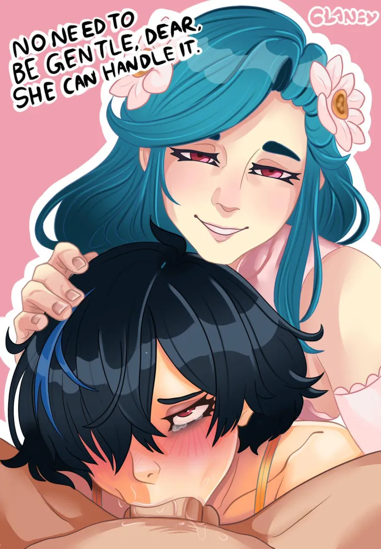 Dizzy and Unika bonding continued (By me) posted by ClancyDoStuf