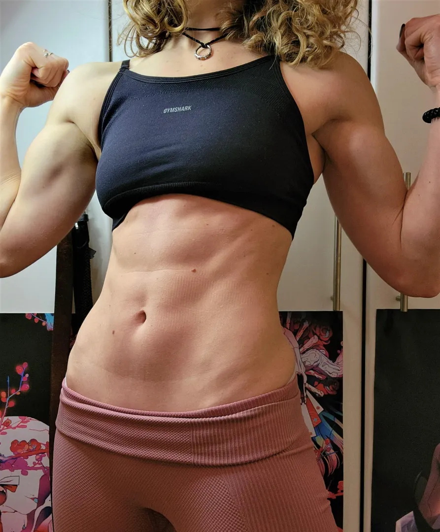 Do my muscles excite or intimidate posted by spicyramenslut