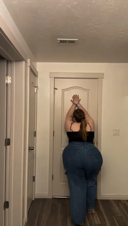 Do these jeans make me look okay?  by Jennaelaye