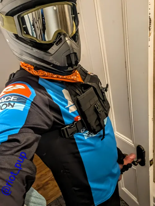 Do these motocross pants make my cock look thick? by Riot_Pup