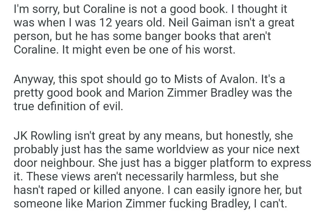 Do you guys now any comming of age story from the point of view of a niece next door neighbour like JK Rowling? posted by bieeeeeel