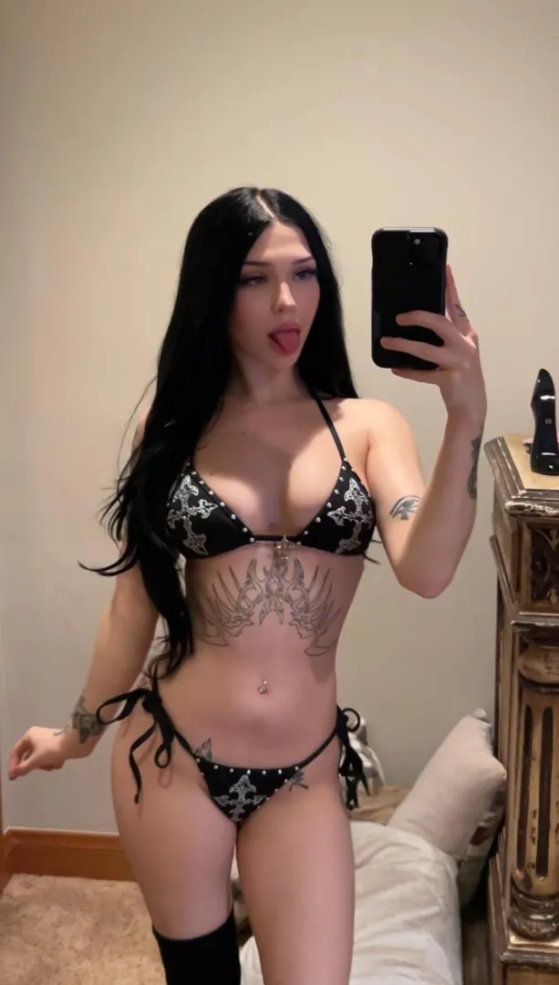 Do you like my bikini? posted by s4tanicslut