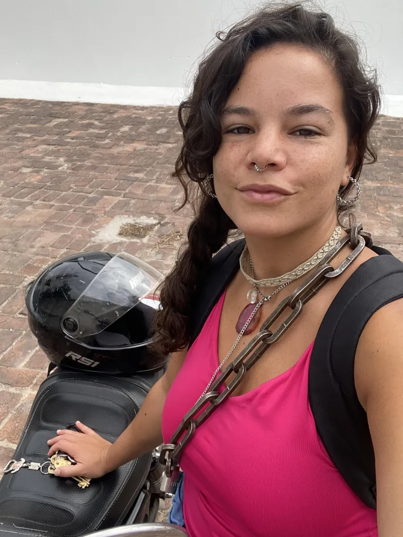 Do you like my helmet ?? posted by Dakini-Shewolf