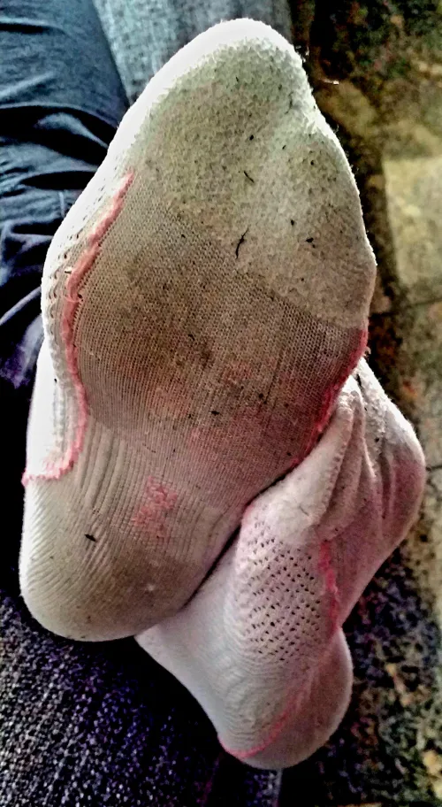 Do you like my pretty dirty socks [F] by misskatefeet1