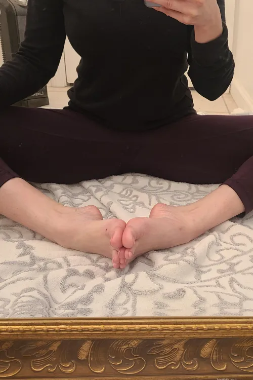 Do you like my toes enough??? And high arches??? by Honey_Havoc6243