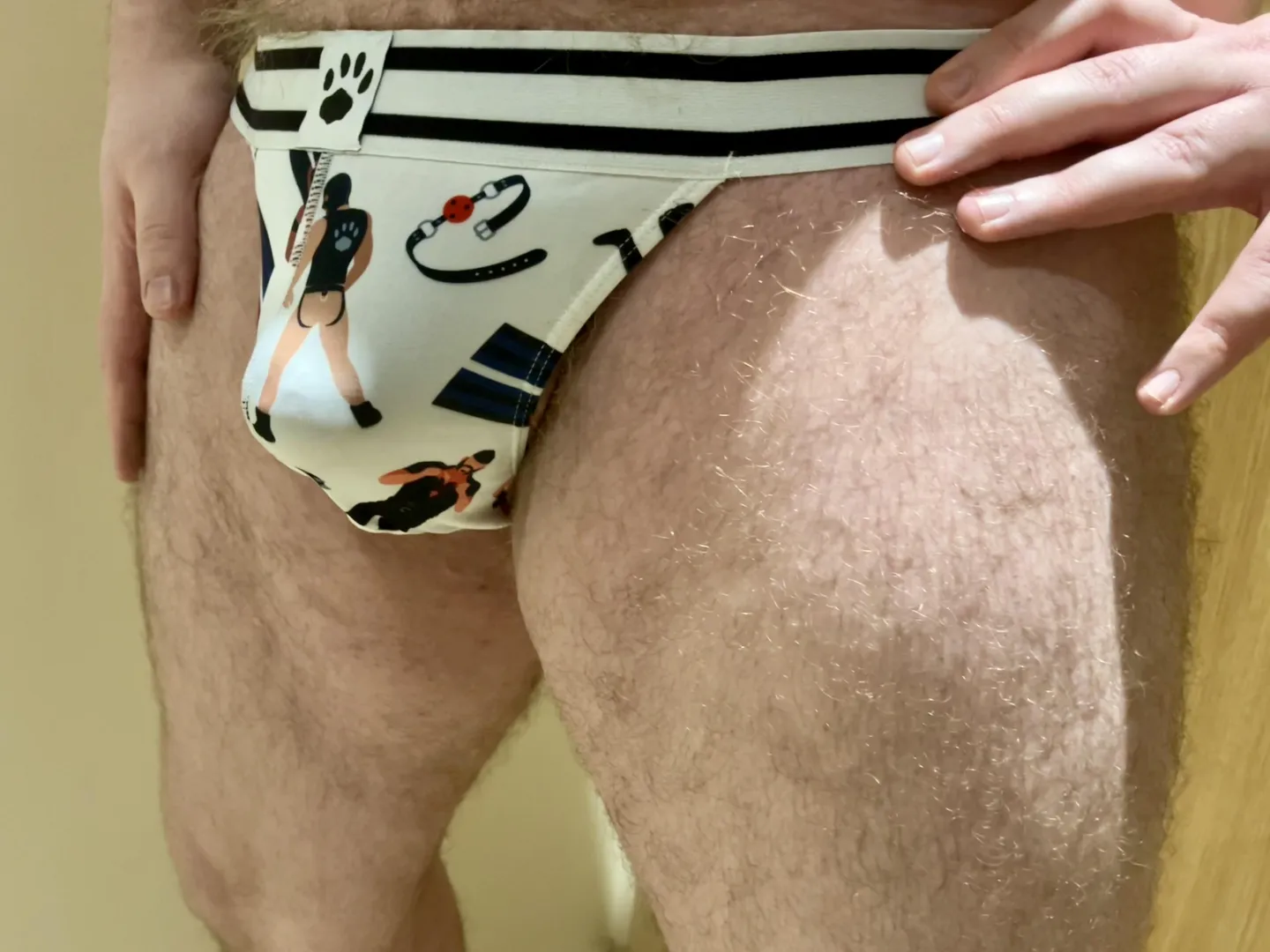 Do you think leather daddies will like my jock? posted by Stinkybearskin