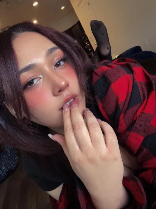 Do you think my nylons look cute? by LordexLavender