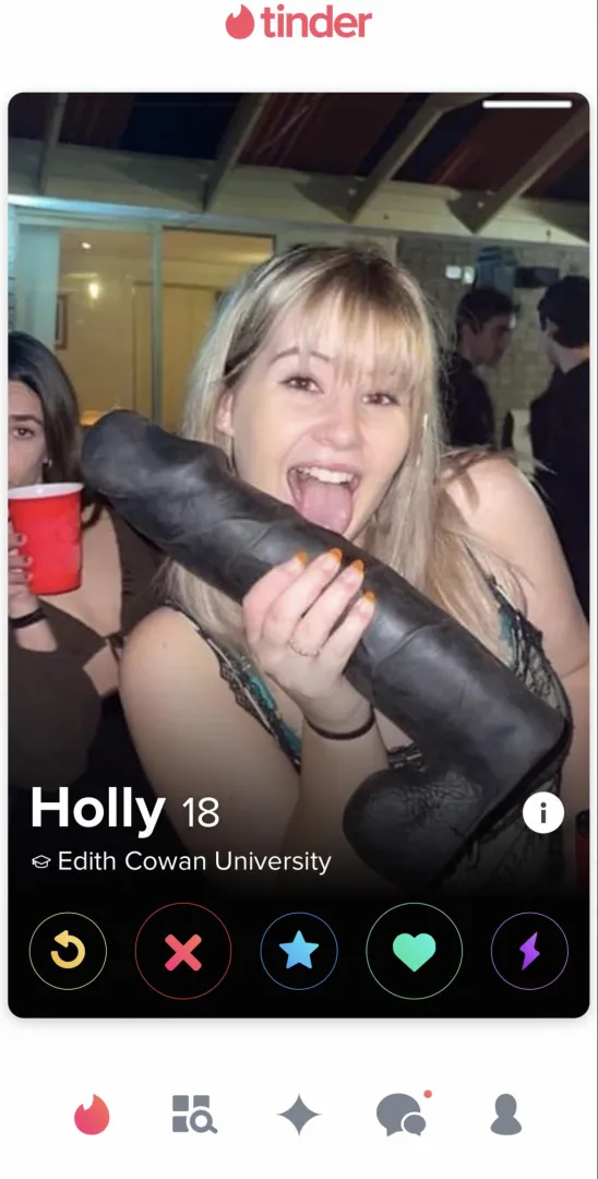 Do you think she used it ? posted by tindswl