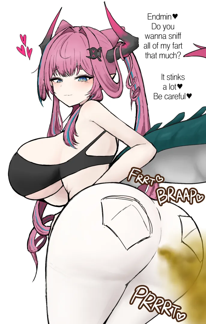 Do you wanna smell the Yvonne's gas? (Artwork by me) posted by KR_vtuber_cumtribute