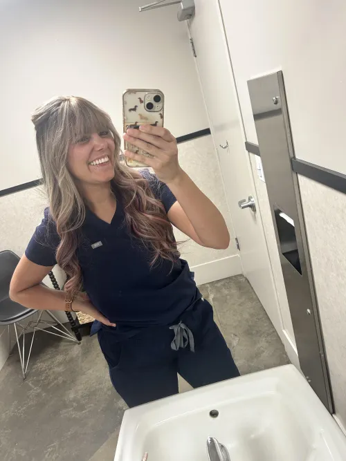 Do you want this hot blonde nurse? by Green-Establishment3