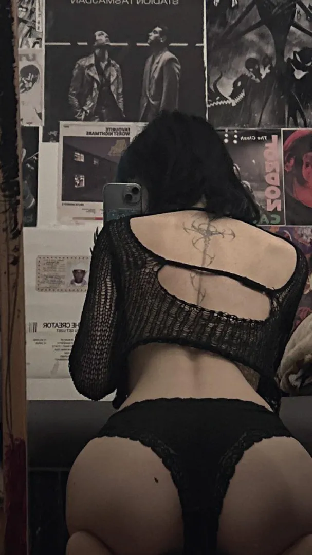 Do you want to see my other tats? Then bend me over posted by Promiscusyy