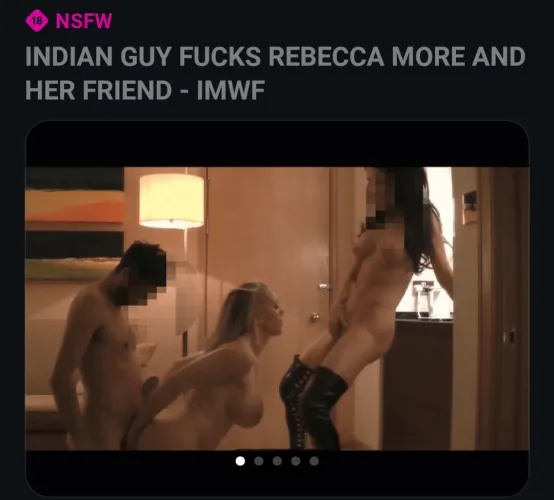 Does anyone have any links to this video or any leads, took ss before when this was posted here before,now deleted by maxxdick