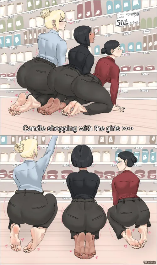 Does going out w the girl sniffing candles count as Scentai?  (@okaleia) by xxxforexxxstarz