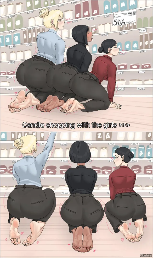 Does going out w the girl sniffing candles count as Scentai?  (@okaleia) posted by xxxforexxxstarz