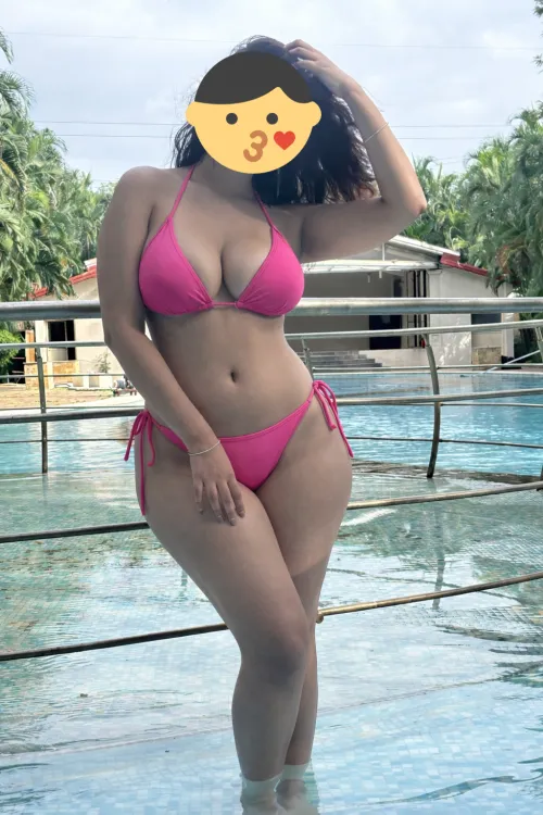 Does pink suit her? by Fun_Living_1441