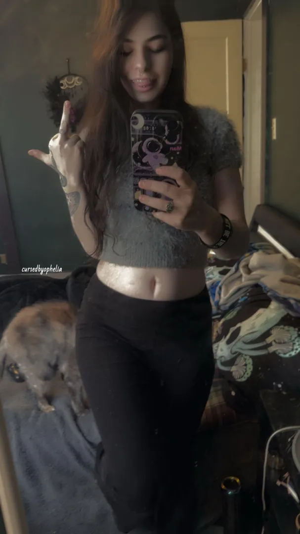 Does she know you'd rather be spending it on me?  posted by GoddessOpheliaRose