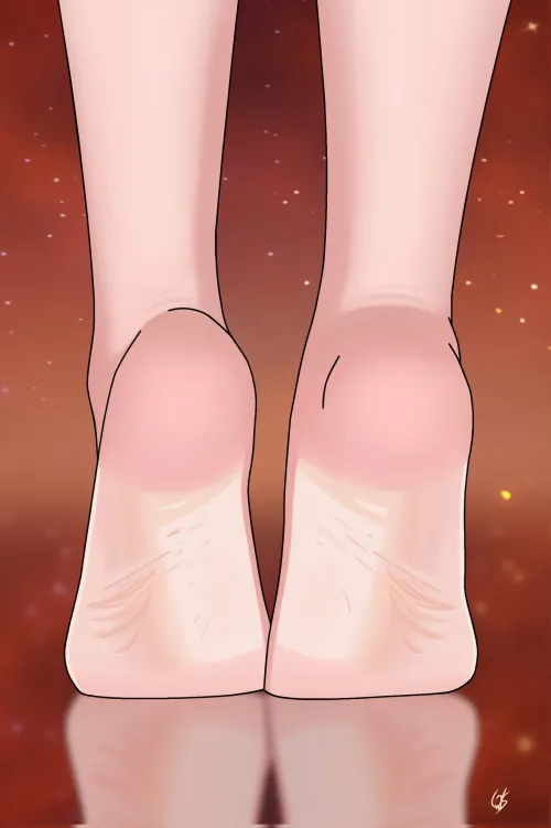Does the anime girls overall character, both design and personality wise affect how you image their feet. (HU TAO ART) by [deleted]
