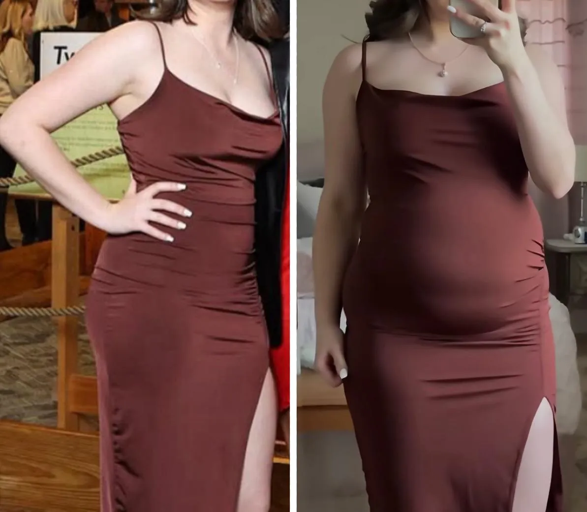 does this dress still fit?  posted by No_Scene_6334