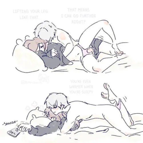 Doing it in the morning is so cozy, I always end up late for my lectures that way,, by xCuteSugar