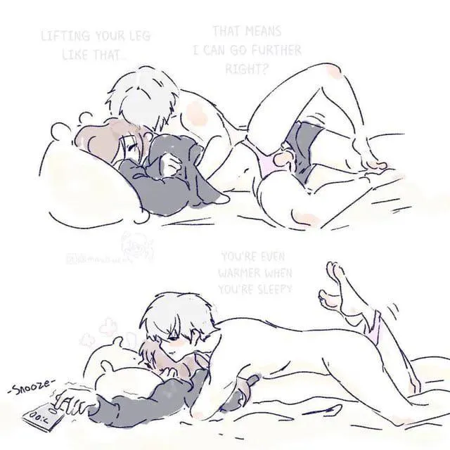 Doing it in the morning is so cozy, I always end up late for my lectures that way,, posted by xCuteSugar