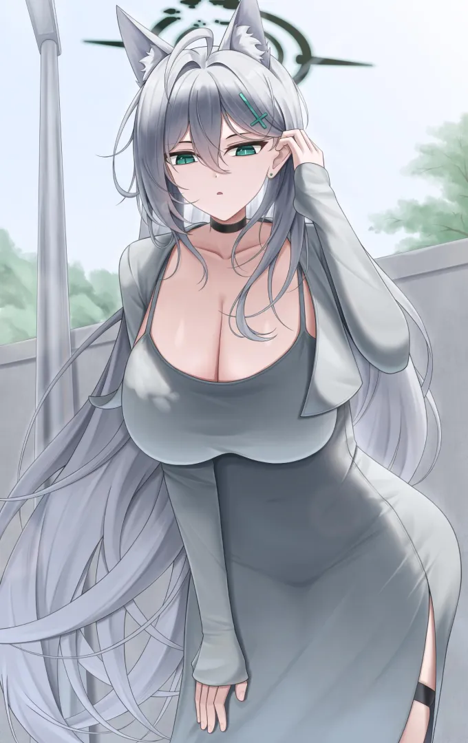 Dongtan Kuroko [Blue Archive] posted by WoolsonDaSheep