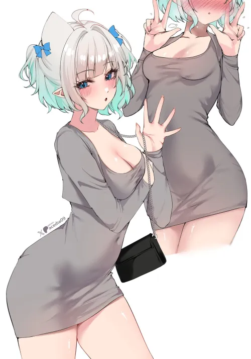 Dongtan Mint Fantôme [Indie Vtuber] by Silent_Steak_9540