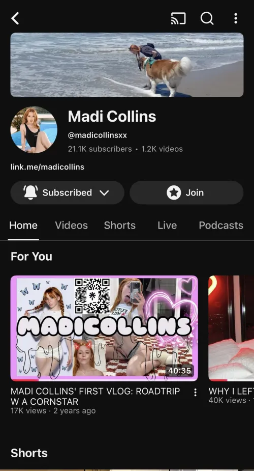 Don’t forget to check out Madi’s YouTube channel by Dark7Demon