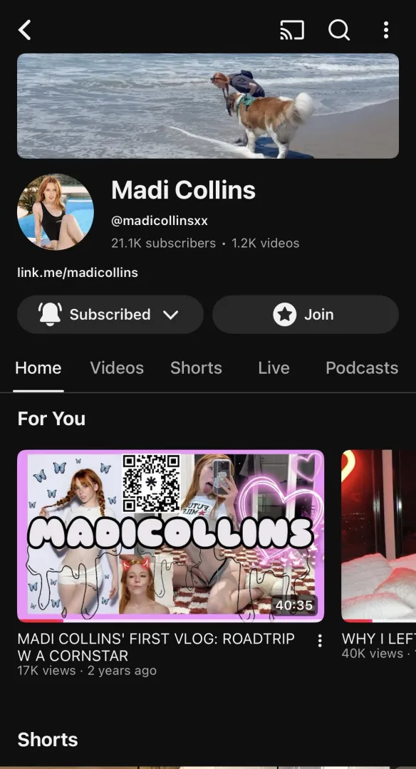 Don’t forget to check out Madi’s YouTube channel posted by Dark7Demon