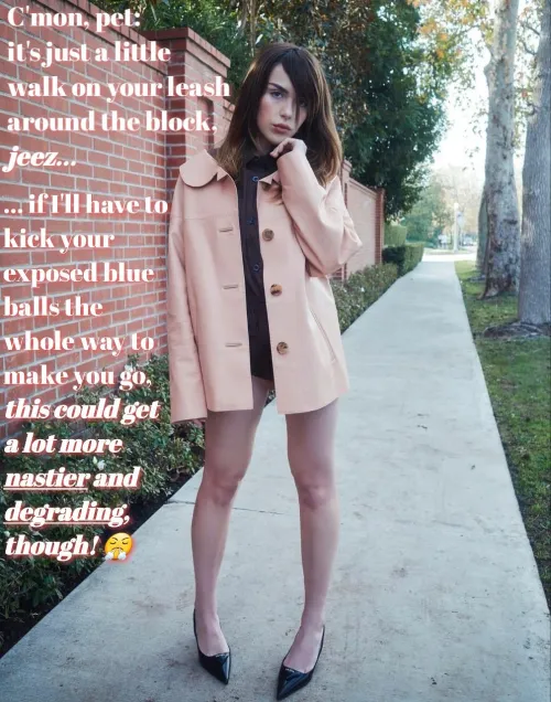 Don't say your Mistress Kiernan didn't warn you! (No ImageFap) by teneera