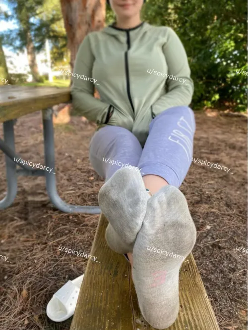 Don't you just wanna stick your nose right there, in my sock? [selling] [USA only] by Spicydarcy_