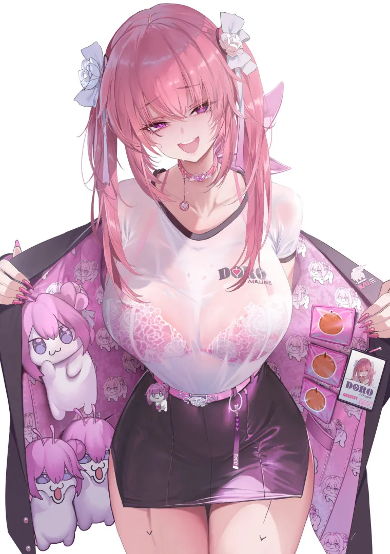 Dora selling some merch (Dishwasher1910) [goddess of victory nikke] posted by Da_Darius