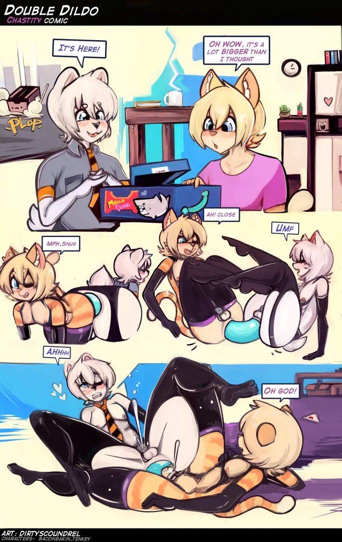 Double Dildo p1 (dirtyscoundrel) [MM] posted by Olive-The-Otter