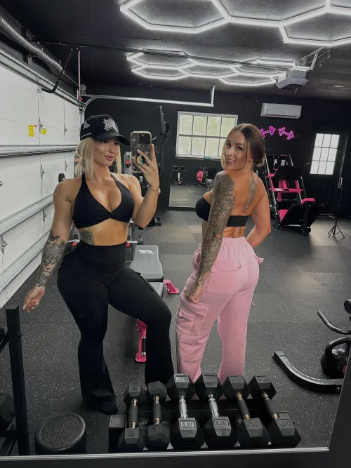 double the fun (oc) by FitnessBarbiee