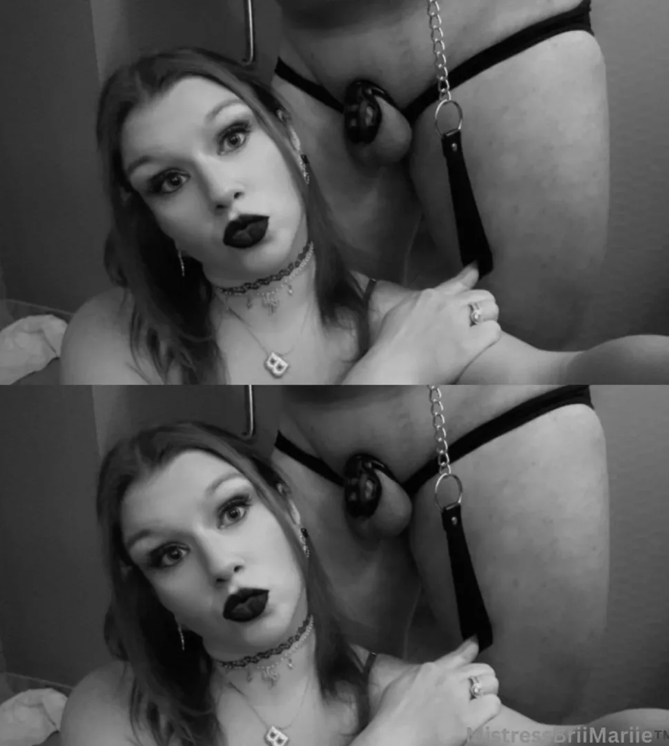 Double Vision  Single Control ☝ posted by MistressBriiMariie