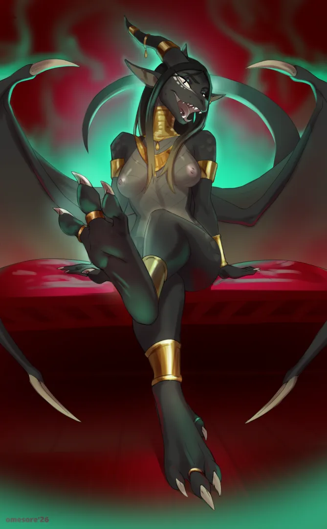 dragon lady (omesore) [F] posted by Olive-The-Otter