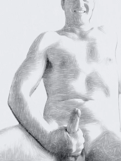 Drawing of me, made by me by hairy_ballbag