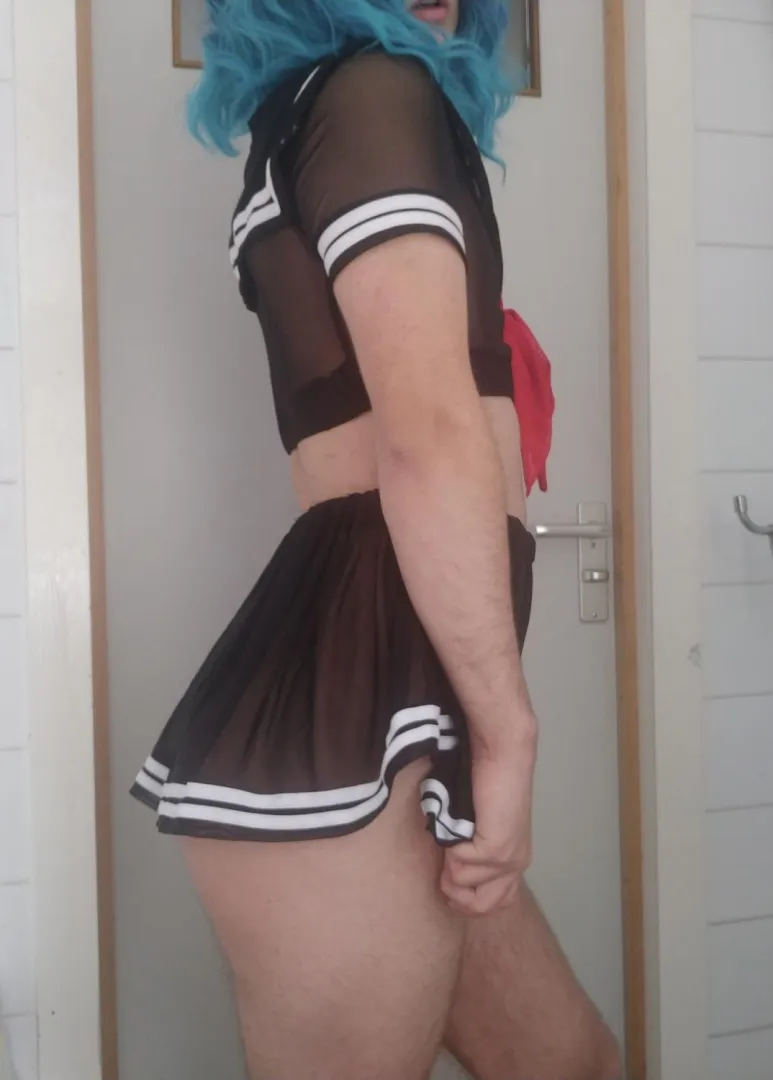 Dressed up like a pretty doll, this boy is becoming a girl posted by Starlit_Writing