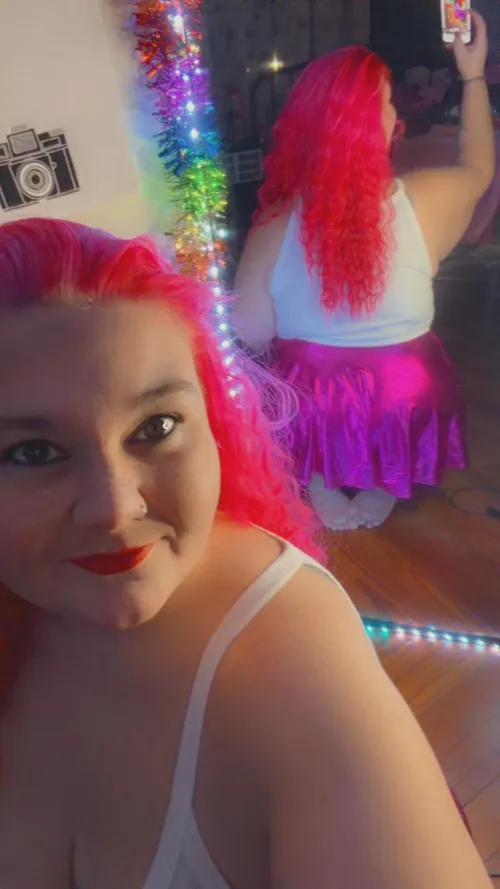 Dressed up with nowhere to go by CottonCandyCurves