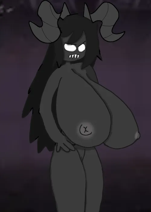 Drew a Massive Breasted Siren by OiPuttPutt