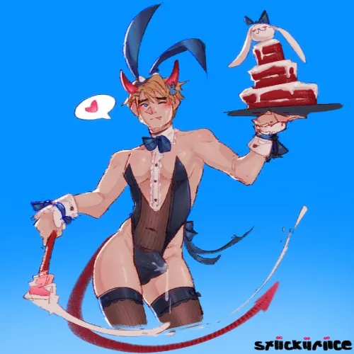 drew this for a homie :> (OC) [stiickiiriice / me] by stiickiiriice