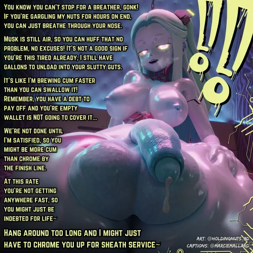 Drink that debt away~ [POV] [3D] [Futanari] [Sweaty] [Shortstack] [Musky] [Dubcon] [Credits in Caption] by MarcieMallardAgain