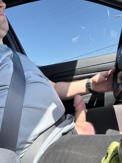 Driving home excited by Kazashi323