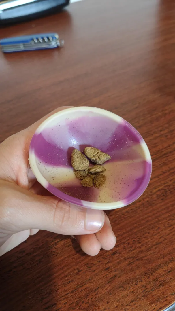 Dry sift gelato posted by magoverdemistico