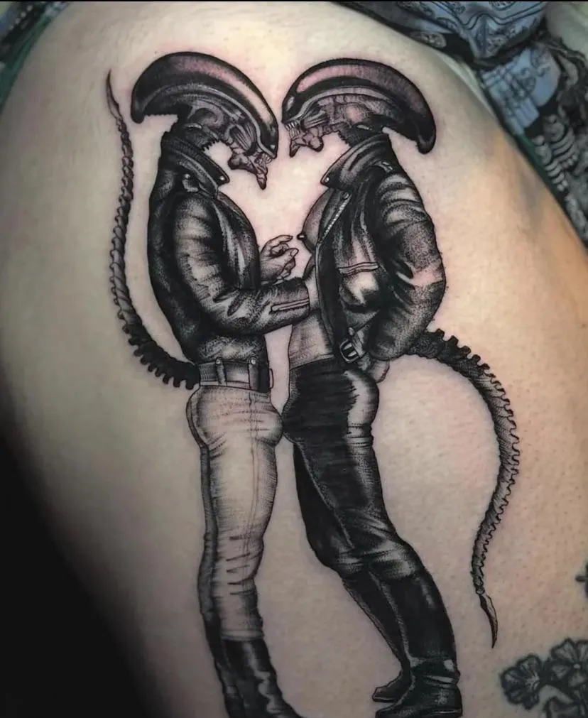 Dudes, aliens, tattoos, and Tom of Finland all ROCK posted by 3016137234
