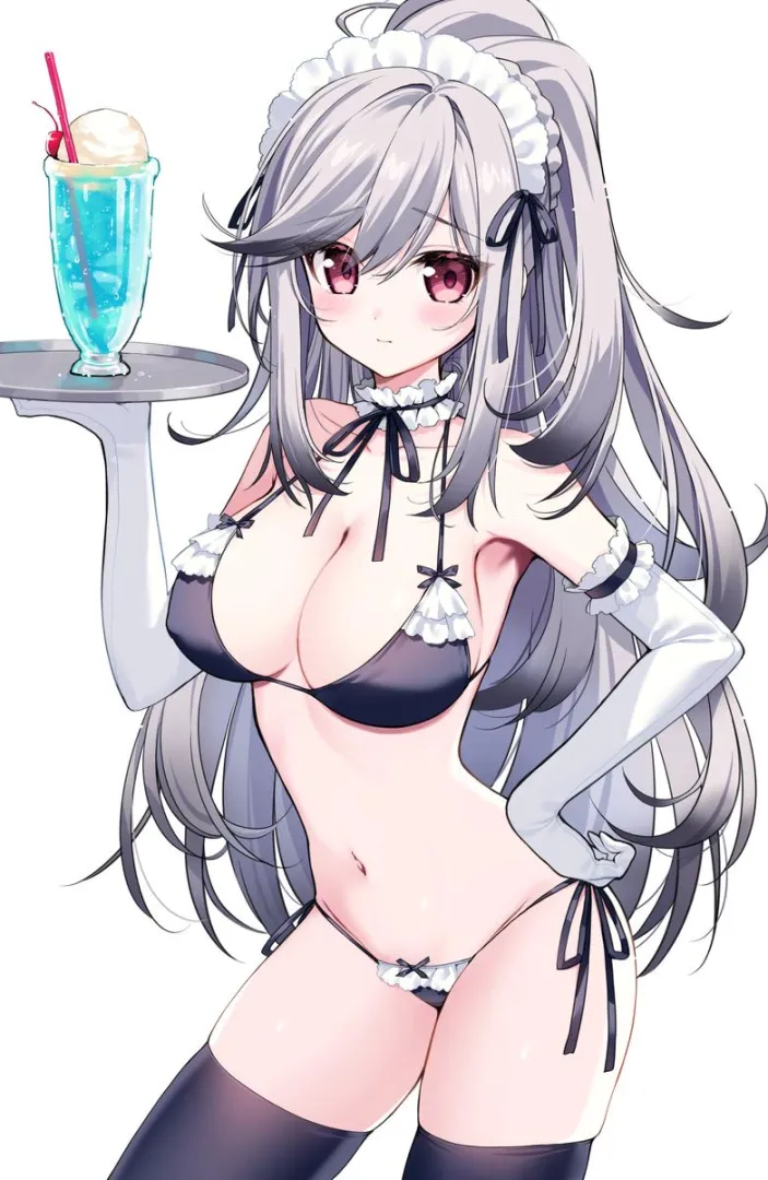 Dunkerque is here to be your cute maid for the day posted by gintas59