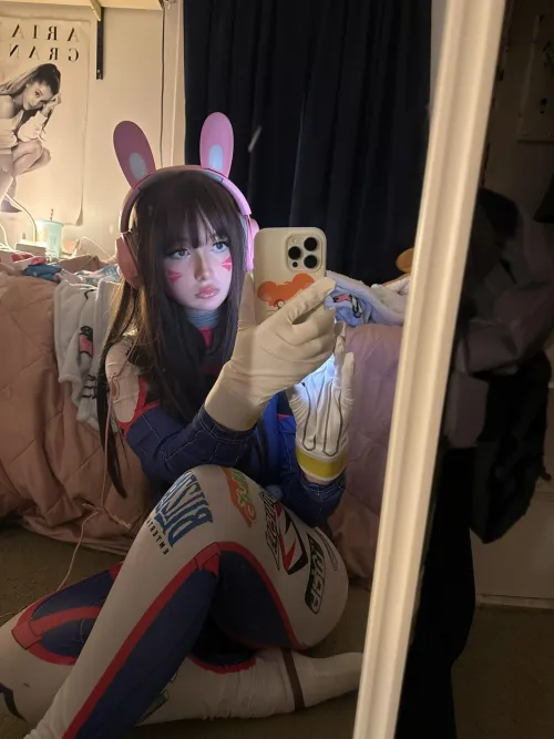 D,Va (Overwatch) by Julie by petiteschoolgirlxo