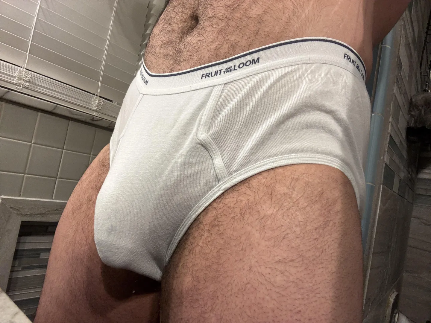 early morning bulge in my tighty whities posted by ConflictNo1163